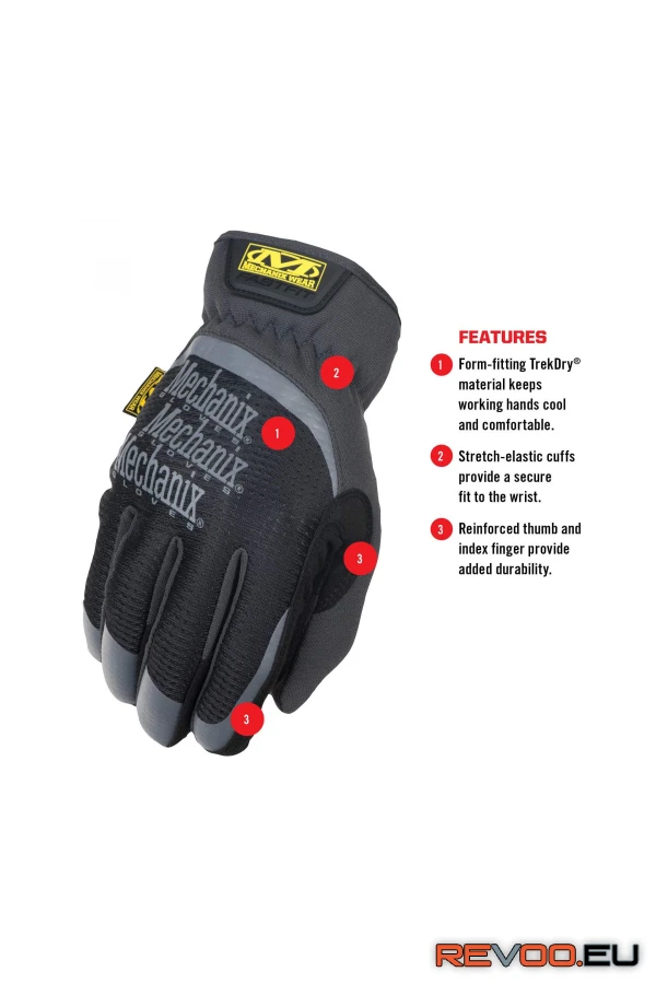 FastFit WorkGloves kesztyű MFF-05   Mechanix SAP01980-1984 4.