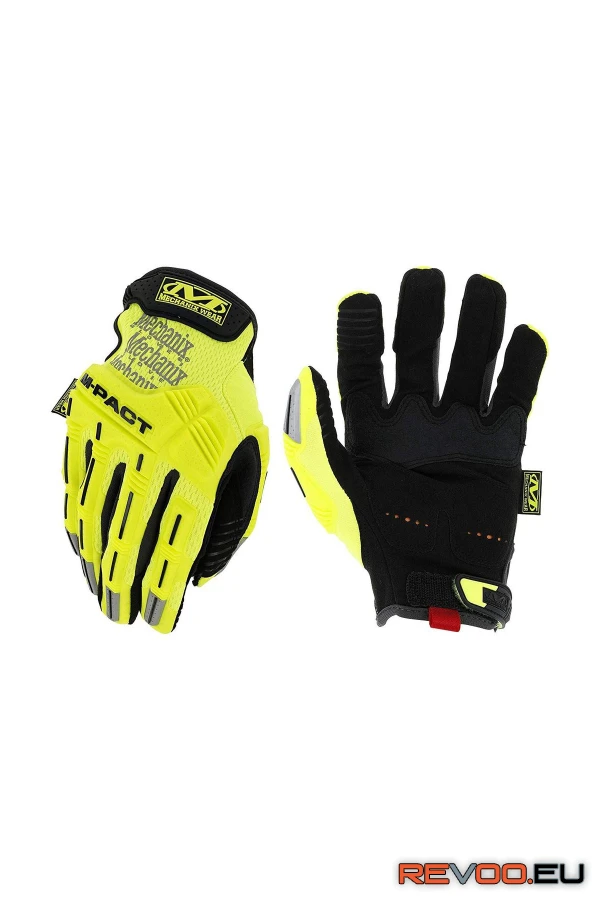 Hi-Vis M-Pact kesztyű sárga SMP-91   Mechanix SAP02242-2246 3.