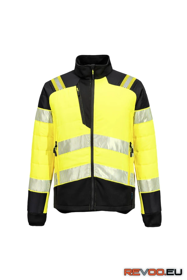 PW3 Hi-Vis Hybrid Baffle kabát Portwest T170 1.