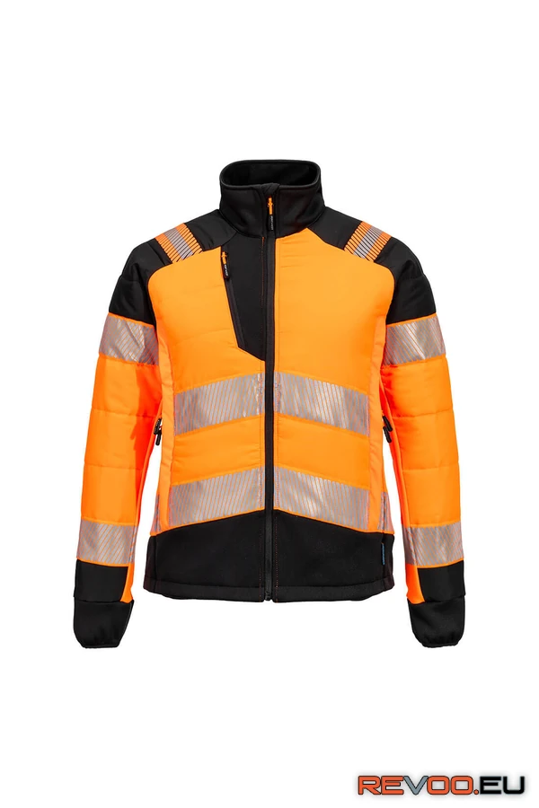 PW3 Hi-Vis női Hybrid Baffle kabát Portwest T171