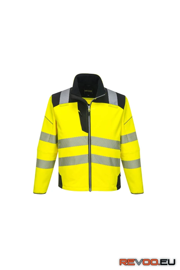 PW3 Hi-Vis softshell kabát   Portwest T402 5.