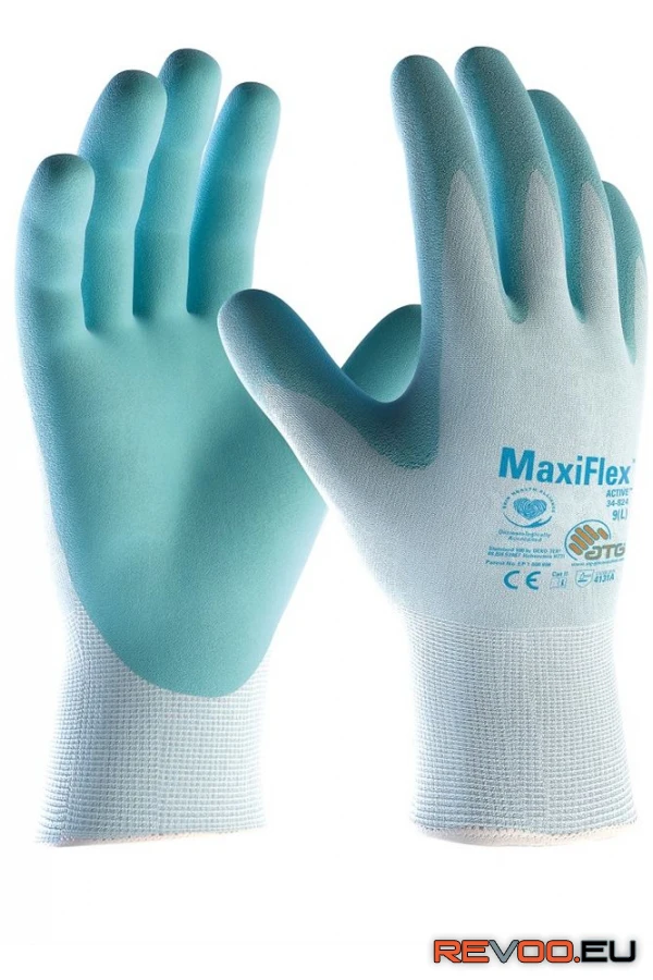 MaxiFlex Active mártott kesztyű 34-824   ATG VO-A3043-10