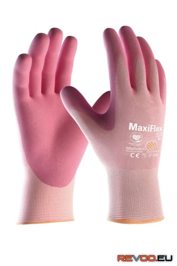 MaxiFlex Active mártott bliszteres kesztyű 34-814   ATG VO-A3051-08-SPE