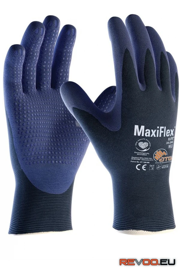 MaxiFlex Elite pöttyözött kesztyű 34-244   ATG VO-A3100-10