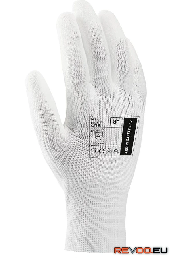Leo ujjvégen mártott nylon kesztyű   Ardon VO-A9002-XL