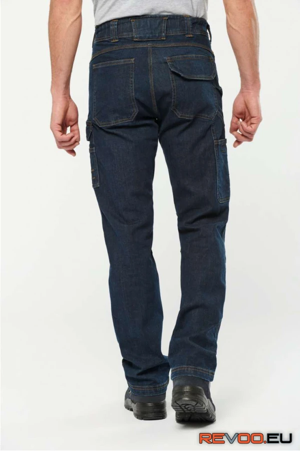 Férfi sokzsebes farmer nadrág Designed To Work WK705 1.